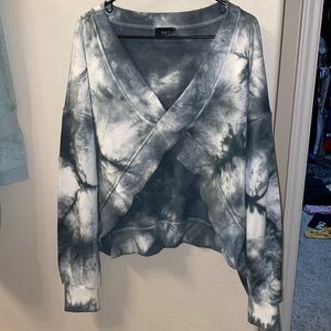 COPY - Vici tie dye reversible X sweater